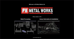 Desktop Screenshot of pkmetal.com